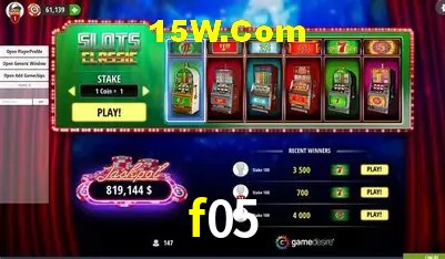 f05: Seu Cassino Premiado com Pagamentos Rápidos